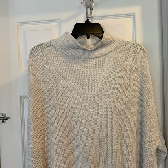 Sonoma Oatmeal Colored Mock Turtleneck Sweater - Picture 2 of 6